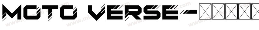 MOTO VERSE字体转换